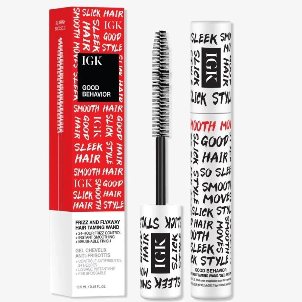 🌻 IGK Good Behavior Frizz Control Hair Wand New FullSz